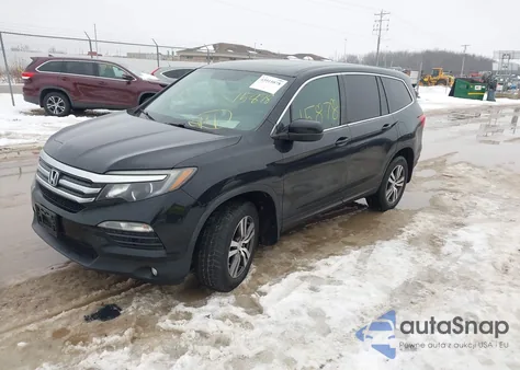 2017 Honda Pilot Ex-L from USA, damaged, VIN 5FNYF6H55HB045324
